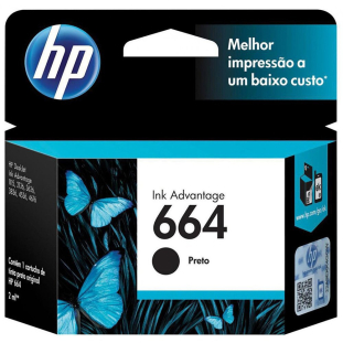 CJT-F6V29AB (664) HP PRETO ORIG (2 ml)
