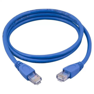 CABO DE REDE CAT 5E AZUL 1,5mt