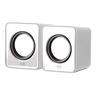CAIXA DE SOM 2.0 / 3W RMS BRANCA USB SP199 MULTILASER
