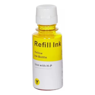REFIL P/ BULK INK (GT51/GT52) HP AMARELO (70ml) COMP