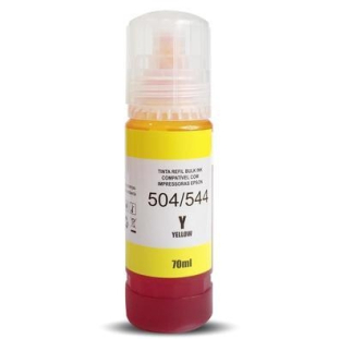 REFIL P/ BULK INK (504/544) EPSON AMARELO (70ml/100ml) COMP