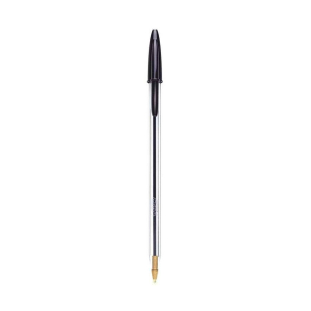 CANETA ESFEROGRÁFICA PRETA BIC CRISTAL
