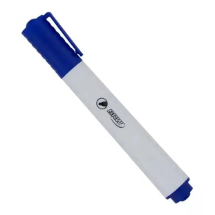 CANETA AZUL P/ QUADRO BRANCO BRW