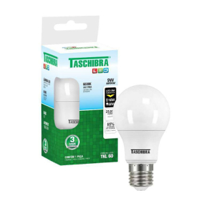 LÂMPADA LED TKL 60 / 9W 6500K