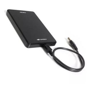 CASE P/ HD 2,5" USB 2.0 PRETO CH-210BK C3 TECH