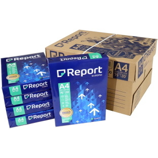 PAPEL A4 75g/m LASER BRANCO REPORT PREMIUM CX C/5000 FLS