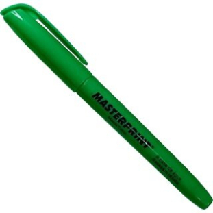 CANETA MARCA TEXTO VERDE MASTERPRINT