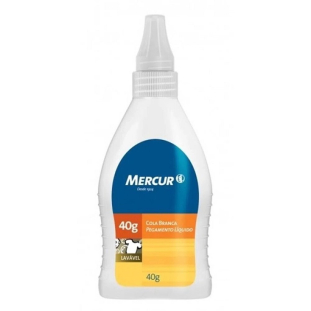 COLA BRANCA 40G MERCUR