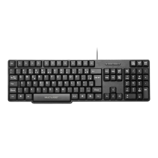 TECLADO BASICO SLIM PRETO USB TC213 MULTILASER@