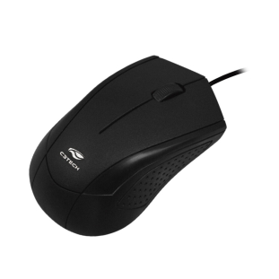 MOUSE OPTICO MS-27BK PRETO USB C3 PLUS