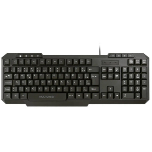 TECLADO MULTIMIDIA PRETO USB TC206 MULTILASER@