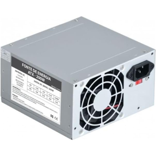 FONTE ALIM ATX 200W REAIS SATA VKOEM S/CABO