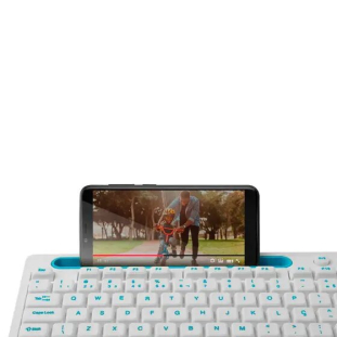TECLADO MULTIMIDIA BRANCO USB TC263 MULTILASER