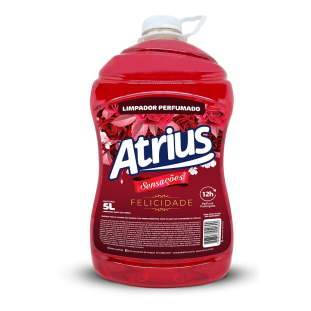 LIMPADOR PERFUMADO 5L FELICIDADE ATRIUS