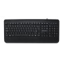 TECLADO MULTIMIDIA KB-M100BK PRETO USB C3 TECH