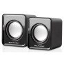 CAIXA DE SOM 2.0 COMPACTA 3W RMS PRETA USB SP144 MULTILASER
