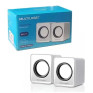 CAIXA DE SOM 2.0 / 3W RMS BRANCA USB SP199 MULTILASER