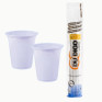 COPO PLASTICO BRANCO 200ml PC C/ 100 UN DUDIGO