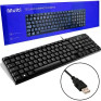 TECLADO BÁSICO SLIM LASER PRETO TC193 MULTILASER