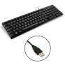 TECLADO BÁSICO SLIM LASER PRETO TC193 MULTILASER