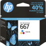 CJT-3YM78AB (667) HP COLOR ORIG (2ml)