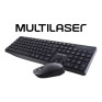 COMBO SEM FIO TECLADO E MOUSE USB TC244 PRETO MULTILASER