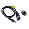 Auto Transformador 1500VA 2P+T 10A Bivolt Forceline Slim Premium
