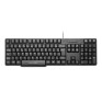 TECLADO BASICO SLIM PRETO USB TC213 MULTILASER@