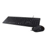 COMBO TECLADO MULTIMIDIA E MOUSE OPTICO USB PRETO TC240 MULTILASER