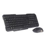 COMBO TECLADO + MOUSE WIRELESS K-W10BK PRETO C3